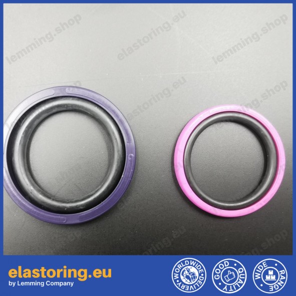 Piston seal PSO 22x14,5x3,2 PU+NBR [2EPSO007]